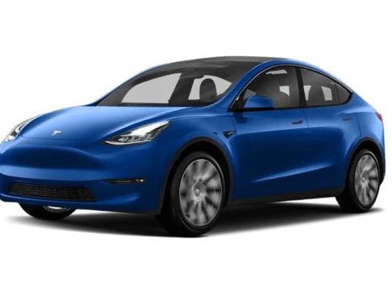 TESLA MODEL Y 2020 5YJYGDEF6LF017278 image